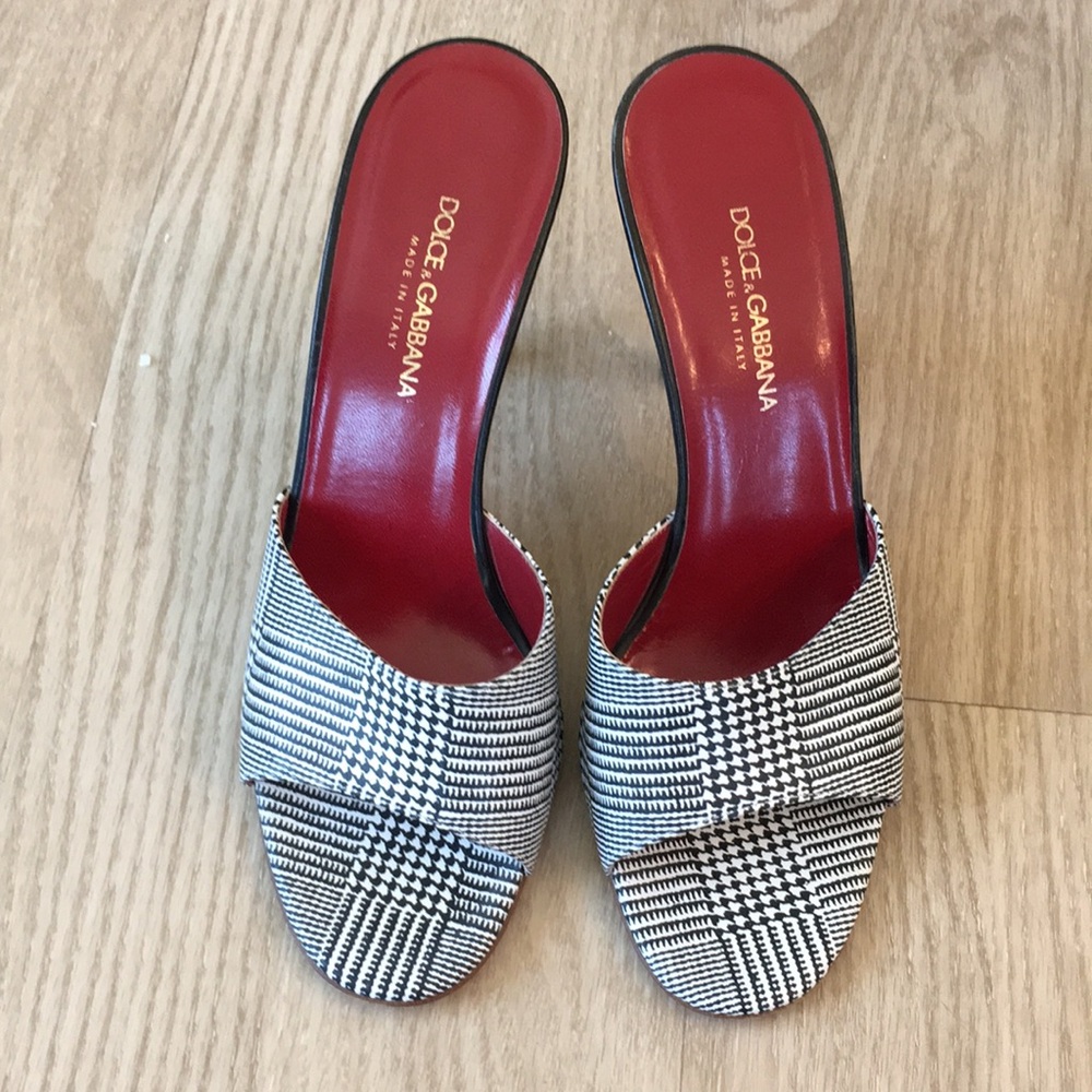 Dolce & Gabbana Rare plaid sandals - Picture 10 of 11